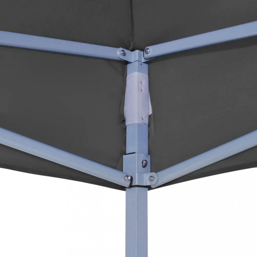 antracitszürke tető partisátorhoz 4,5 x 3 m 270 g/m²