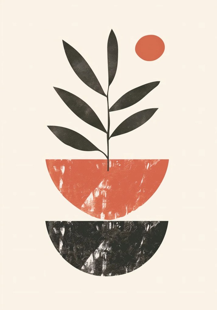 Poszter 70x100cm Növényművészet