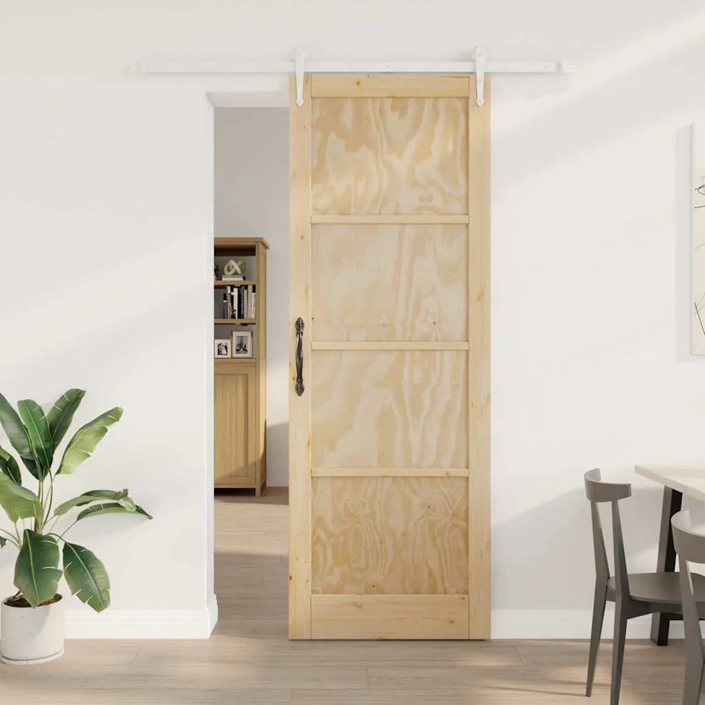 Csúszó ajtó Egyéb ORKDAL Természetes és fehér 83 x 232 cm