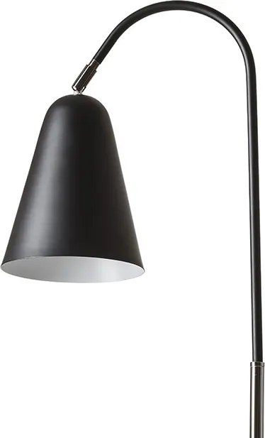 RENDL GARBO asztali lámpa fekete króm 230V LED E27 15W