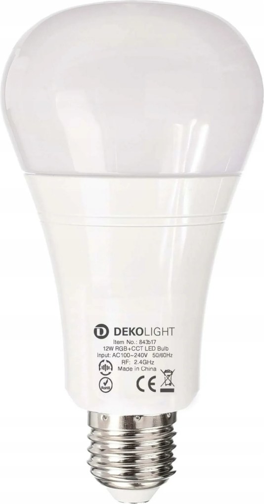 Light Impressions Deko-Light Led RF-smart, E27, 230V, DIM, 2700-6500K, 12W