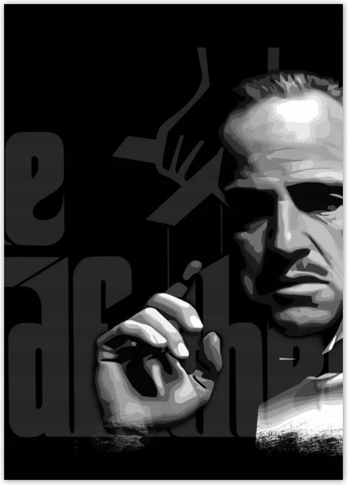 50x70 cm-es A Keresztapa (The Godfather) poszterek