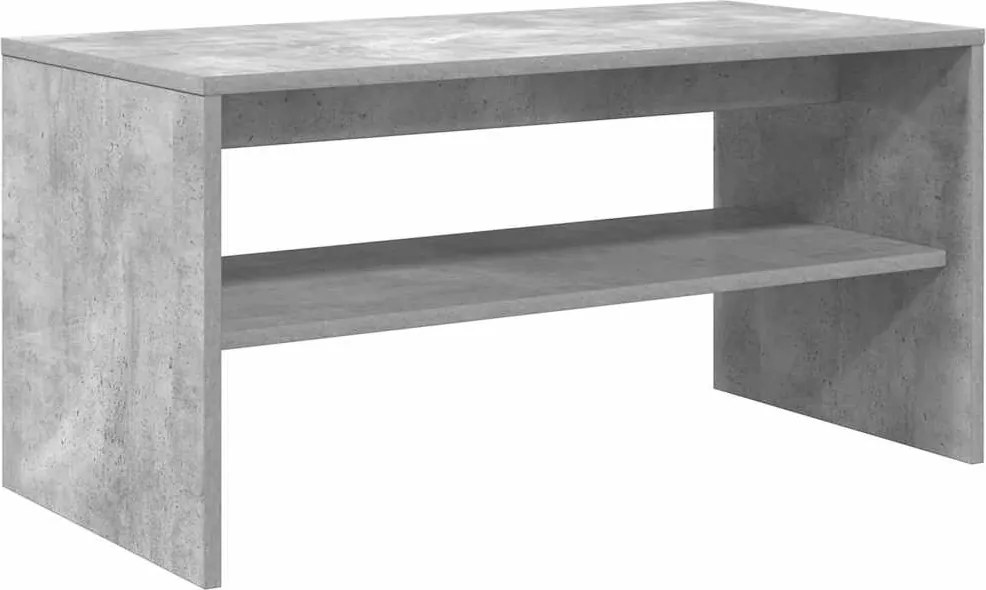 vidaXL betonszürke forgácslap TV-szekrény 80 x 40 x 40 cm