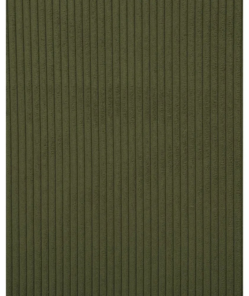 Blok sötétzöld kordbársony kanapé - Kave Home