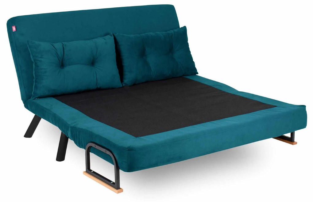 Kanapé futon Sandy (petróleum). 1062308