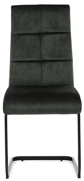 Zöld Vintage Bársony Étkezőszék. DCL-D1275 GRN4