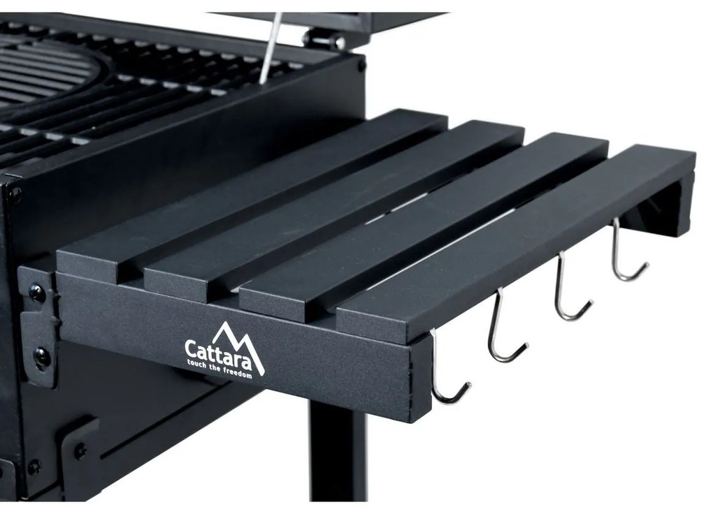 Cattara 13040 Royal faszénes grill, 102 x 60 x 106 cm