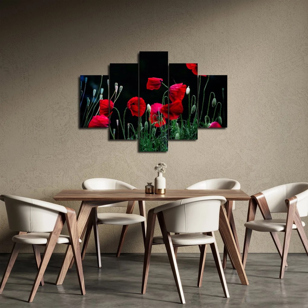 Kép - Pipacsok tánca (150x105 cm)