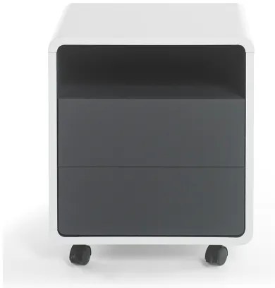 TEO irodai konténer fehér/antracit