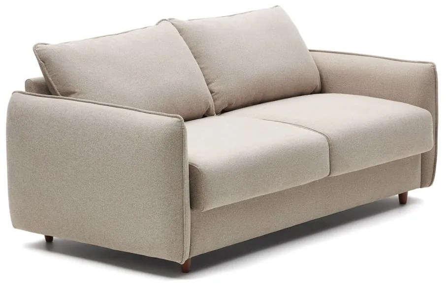 Bézs kinyitható kanapé 185 cm Carlota – Kave Home