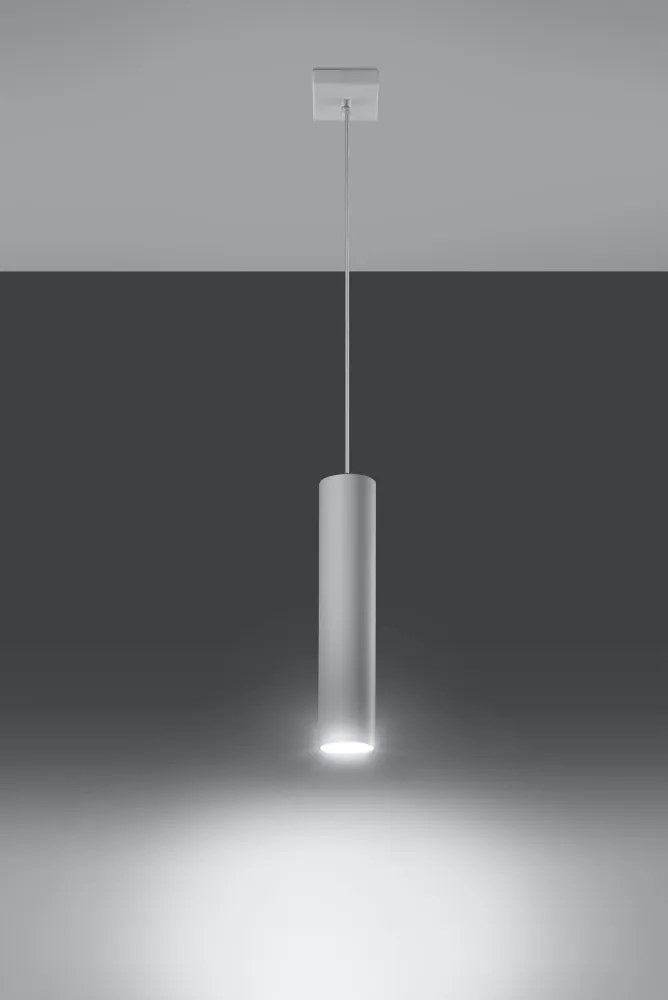 SOLLUX SL-0323 LAGOS Hengeres Függesztett Lámpa Fehér GU10 IP20