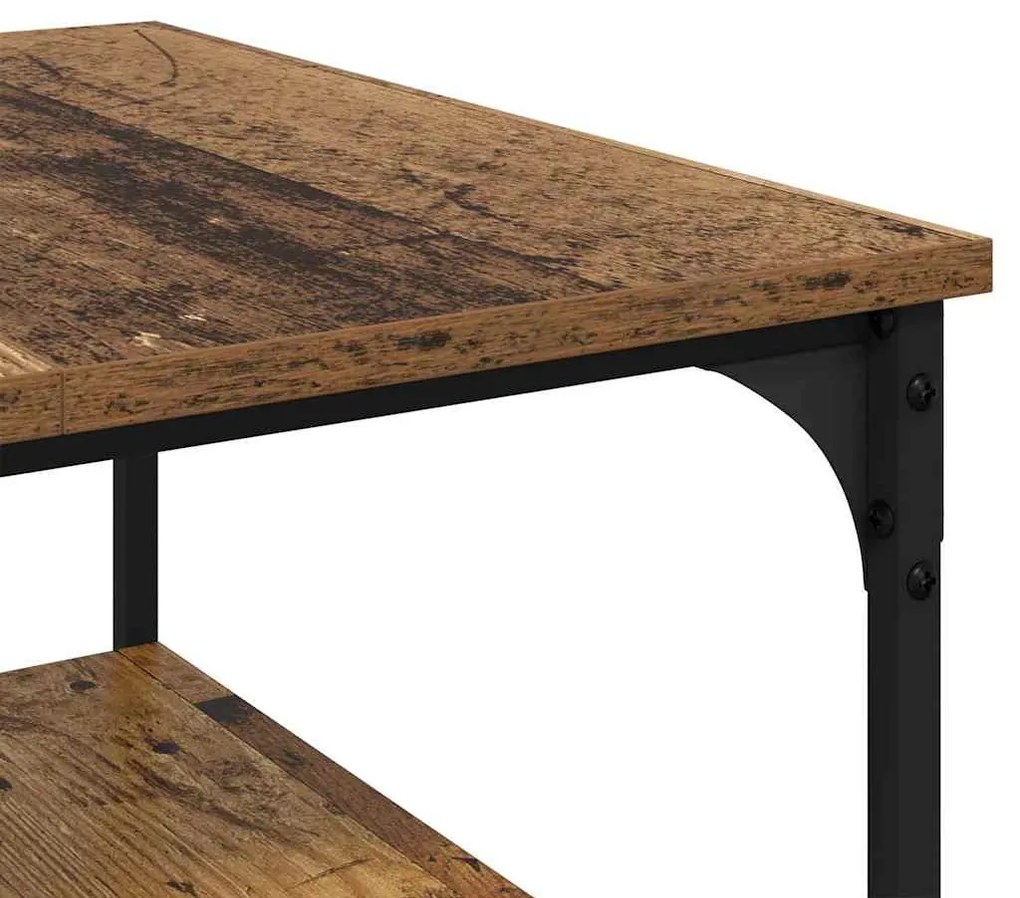 Dohányzóasztal Öreg fa 55 x 55 x 40 cm Faanyag