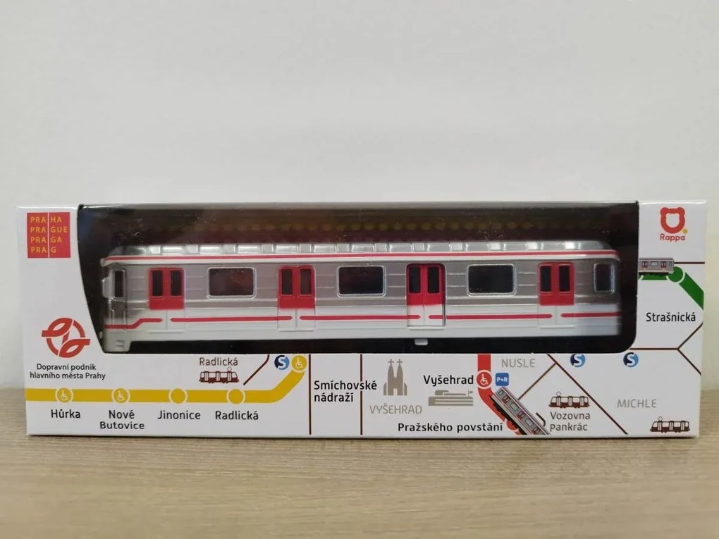 RAPPA Metro DPP Prága 81-71M, fém - 16 cm