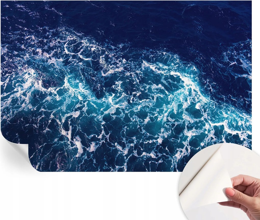 Fotótapéta Fali tapéta Hálószobába és Nappaliba Tengeri hullámok 152x104 cm