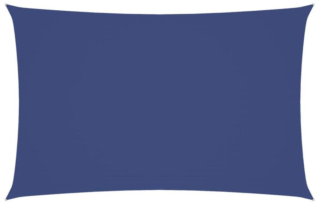 kék téglalap alakú oxford-szövet napvitorla 5 x 8 m