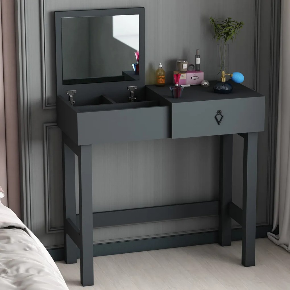 Nero Anthracite kozmetikai asztal