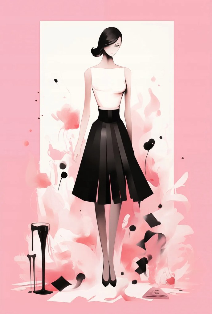 Poszter 61x90,5cm Pasztell Love