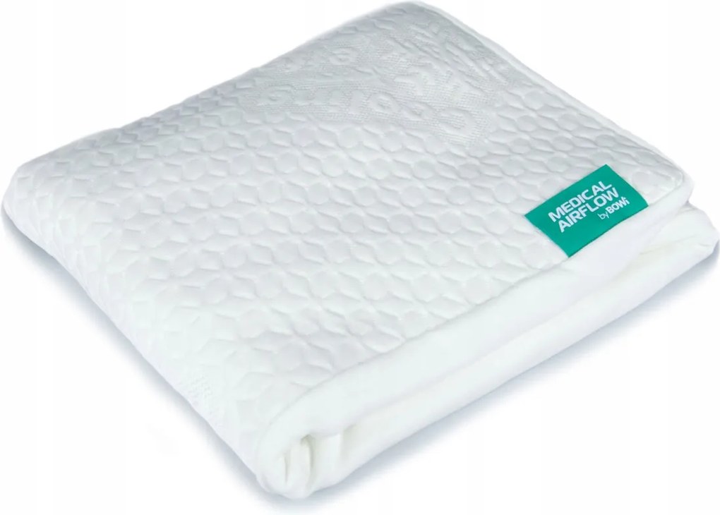 Extra vastag gumis lepedő 90x200 cm fehér Cooling Effect