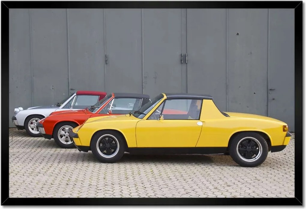 Poszterek keretben 60x40 Porsche Autó
