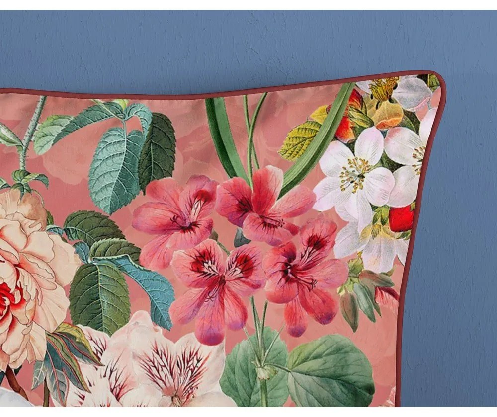 Narancssárga kétszemélyes-hosszabbított pamut-szatén ágyneműhuzat 240x220 cm Amalia – Descanso