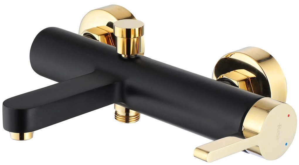 Fürdőkád csaptelep Polo Black Gold
