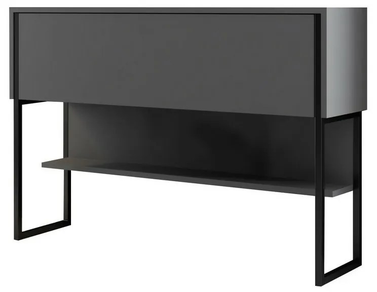 Luxe Anthracite and Black komód