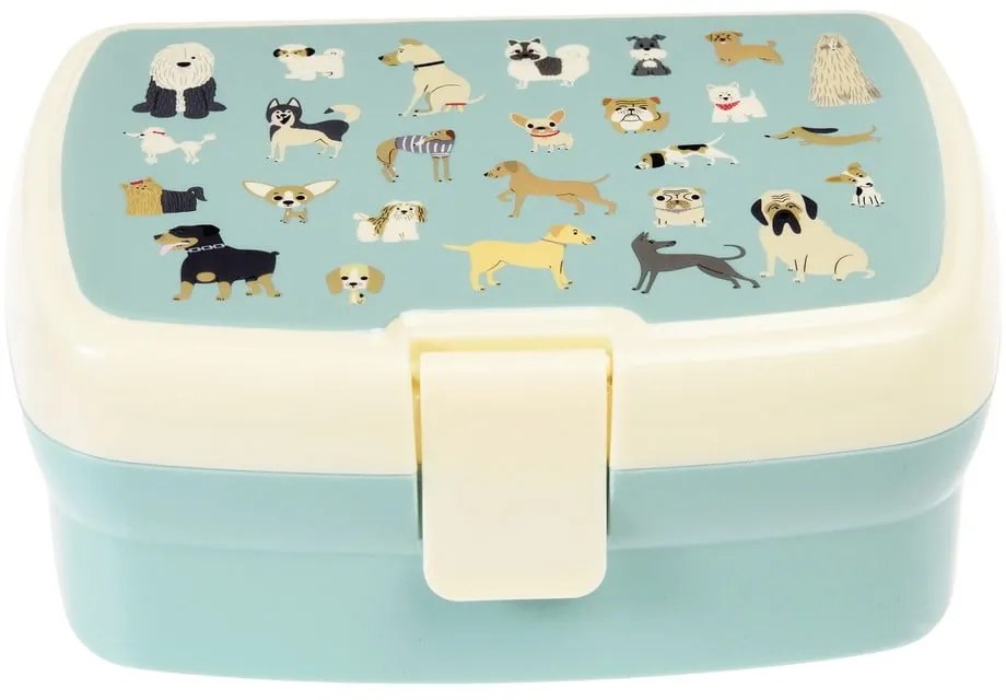 Világoskék gyerek uzsonnás doboz Best in Show – Rex London