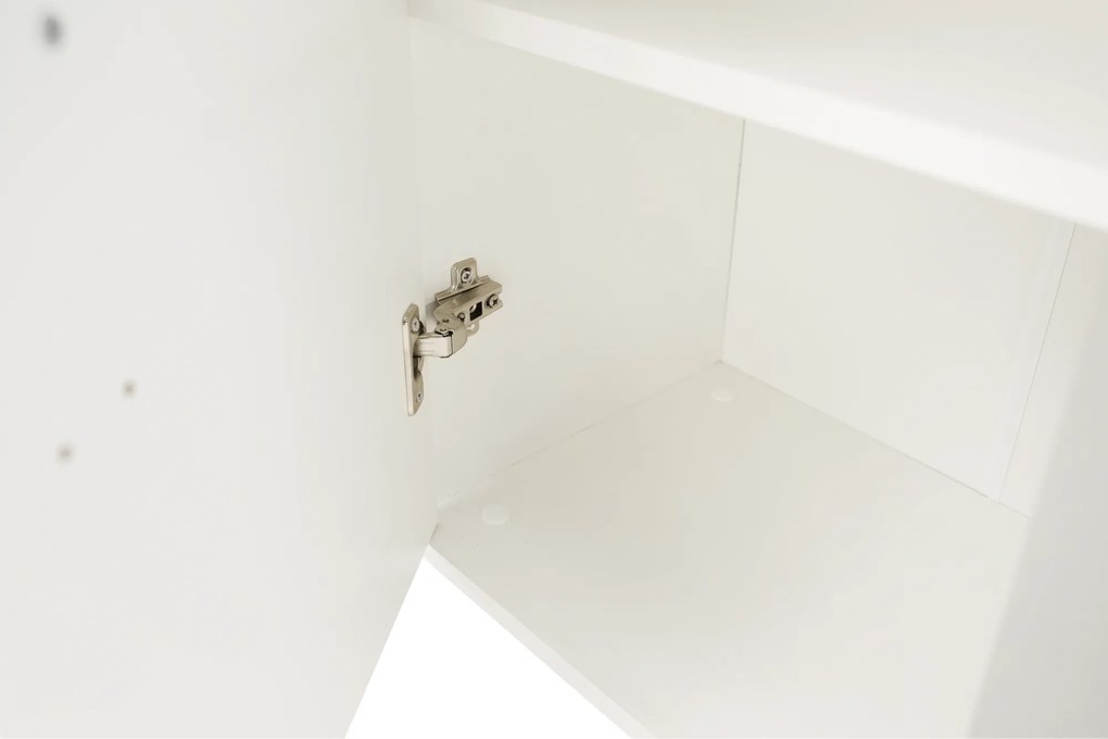 Nappali bútor, fehér/szürke, GENTA