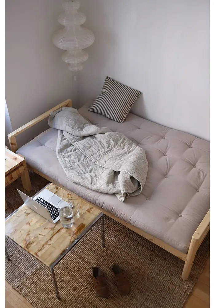 Krémszínű kinyitható kanapé 205 cm Knob – Karup Design