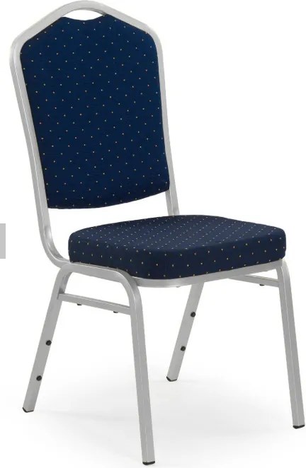 K66 S Konferenciaszék Kék - Ezüst