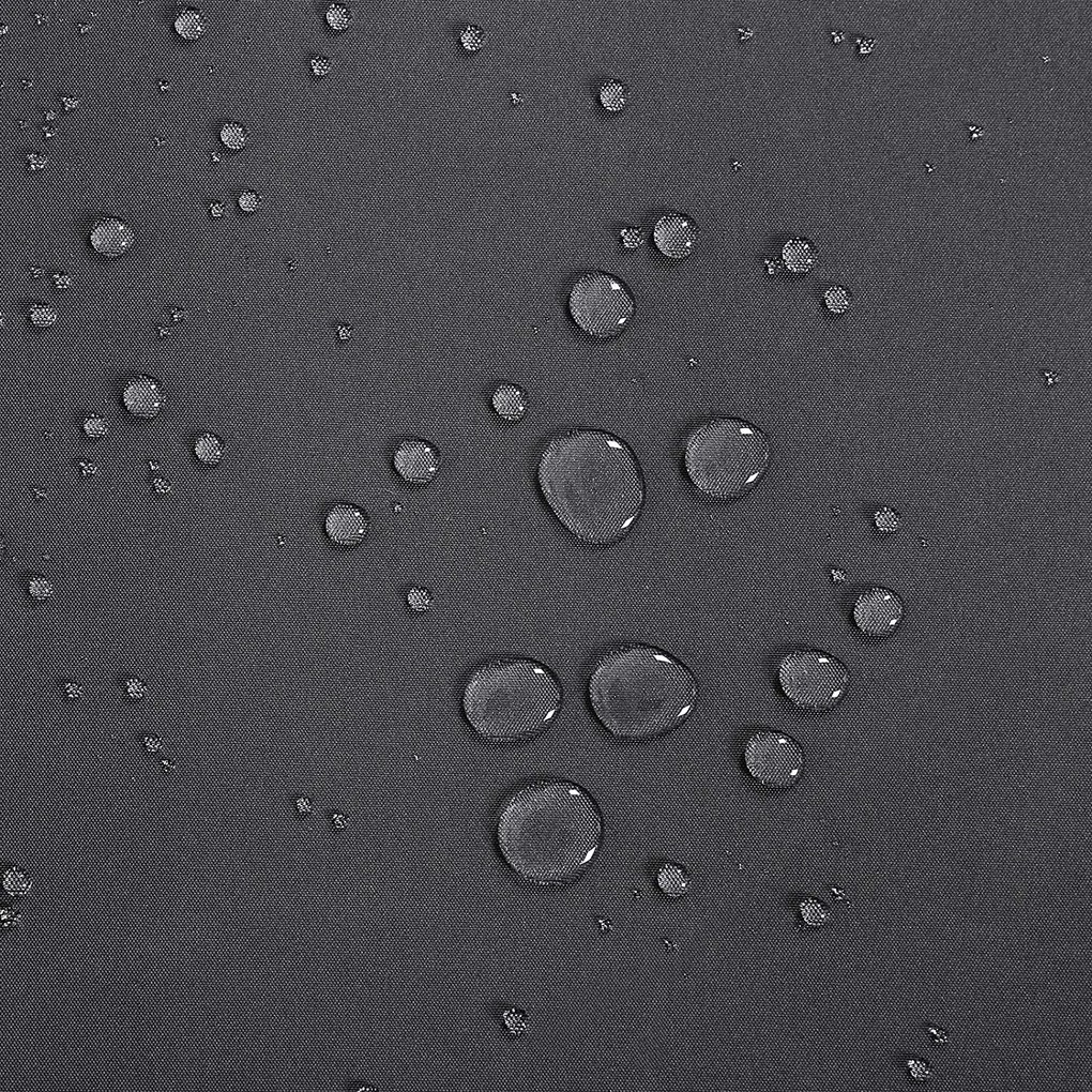 Oldalsó napellenző, kihúzható kültéri napellenző, 180x300 cm (Ma x M), füstszürke