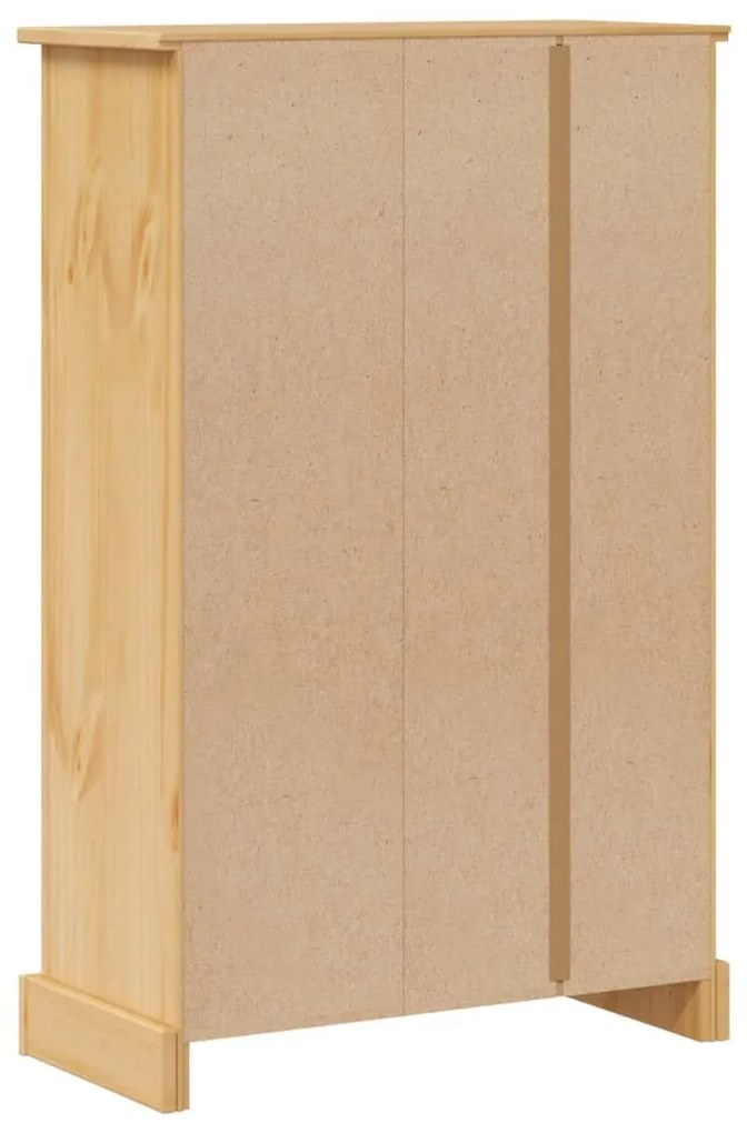 Corona tömör fenyőfa fürdőszobaszekrény 70 x 33 x 110 cm