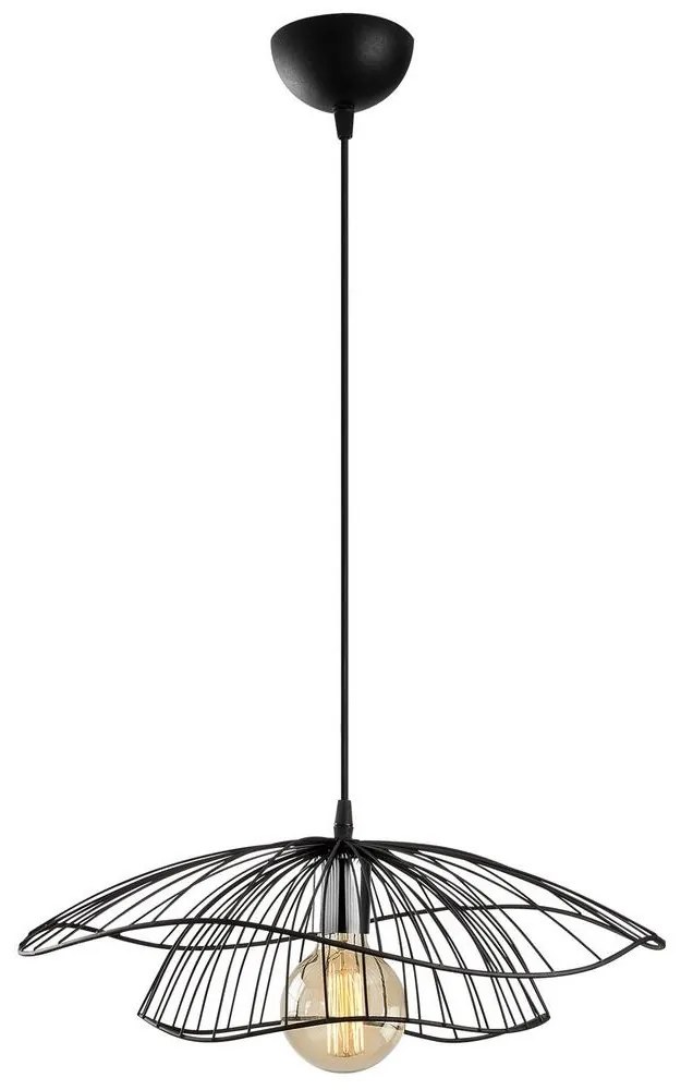 Csillár zsinóron TEL 1xE27/40W/230V