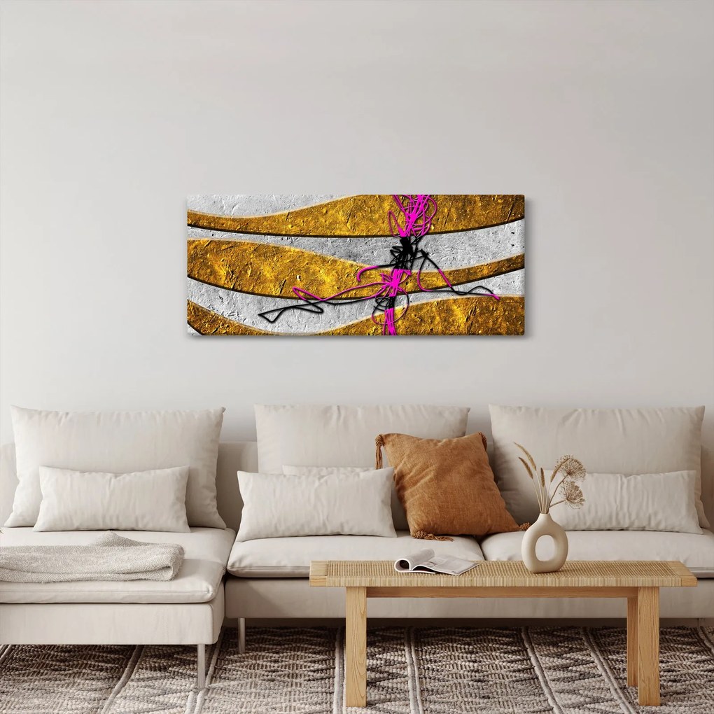 Az absztrakció képe (120x50 cm)