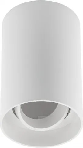 Lámpa Mennyezeti lámpatest RESTO, PC, φ80x125mm, IP20, max 20W, kör, fehér