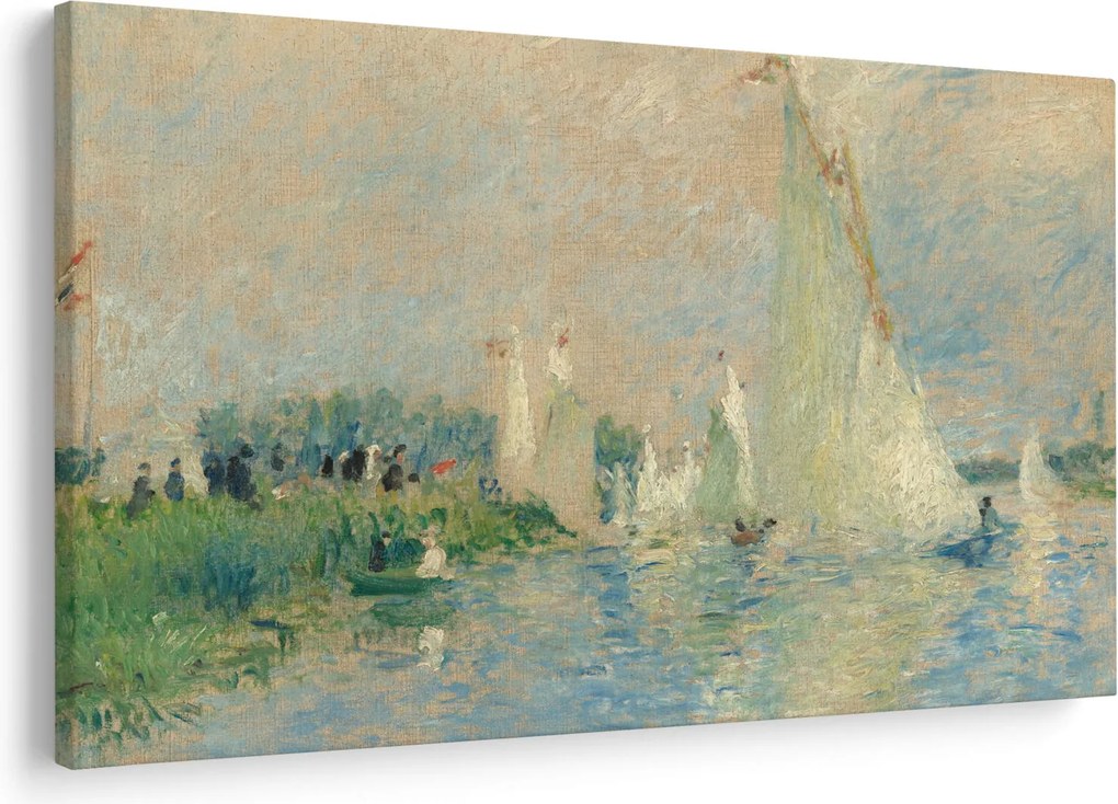 Kép - Auguste Renoir, Regatta at Argenteuil, reprodukciók (90x60 cm)