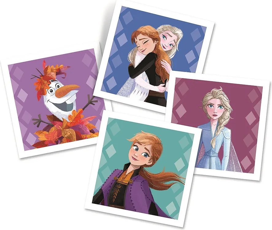 Disney Jégvarázs Leaf Pile memóriajáték 48 db-os Clementoni