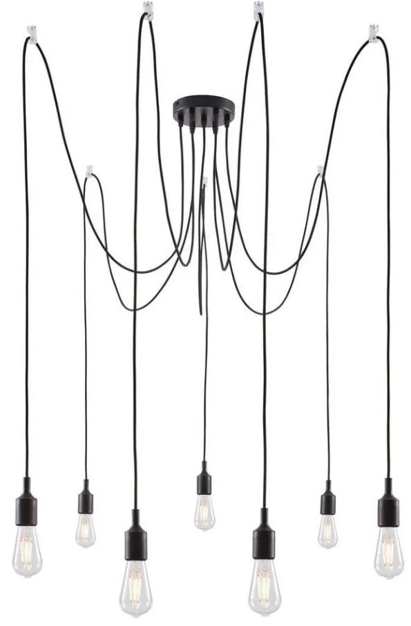 Paulmann 50390 - Csillár zsinóron NEORDIC 7xE27/20W/230V pók