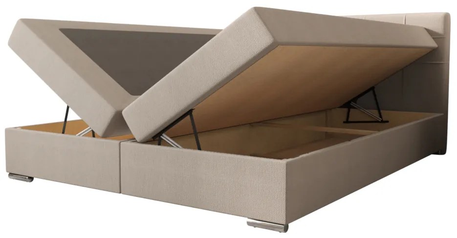 SARINA 3 kárpitozott ágy, 180x200, cosmic 16