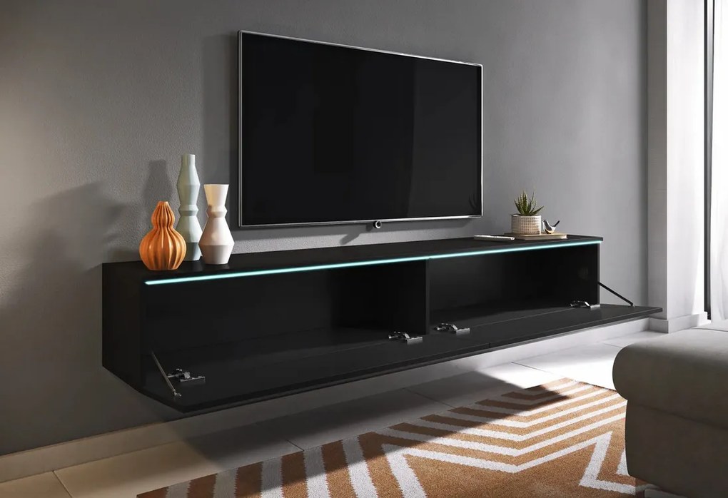 TV állvány CERIEE 180 - fekete grafit