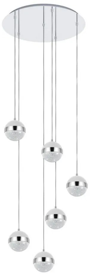 Eglo 98558 - LED zsinóros csillár LICOROTO 6xG9/3W/230V