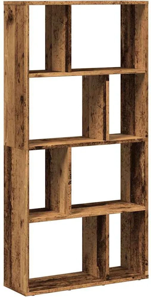 vidaXL antik fa színű szerelt fa könyvespolc 60 x 20 x 120,5 cm
