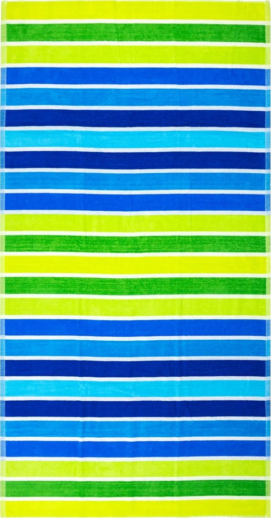 MIRAGE Strandtörölköző zöld 165x90cm