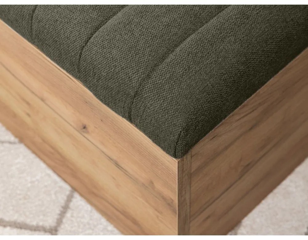 Zöld-natúr színű pad Oceane – Bobochic Paris