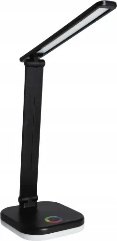 LED RGBW dimmelhető asztali lámpa vezeték nélküli töltéssel LED/7W/5V USB fekete