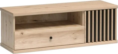 TV-szekrény 124 cm, artisan tölgy MODERNO C-7