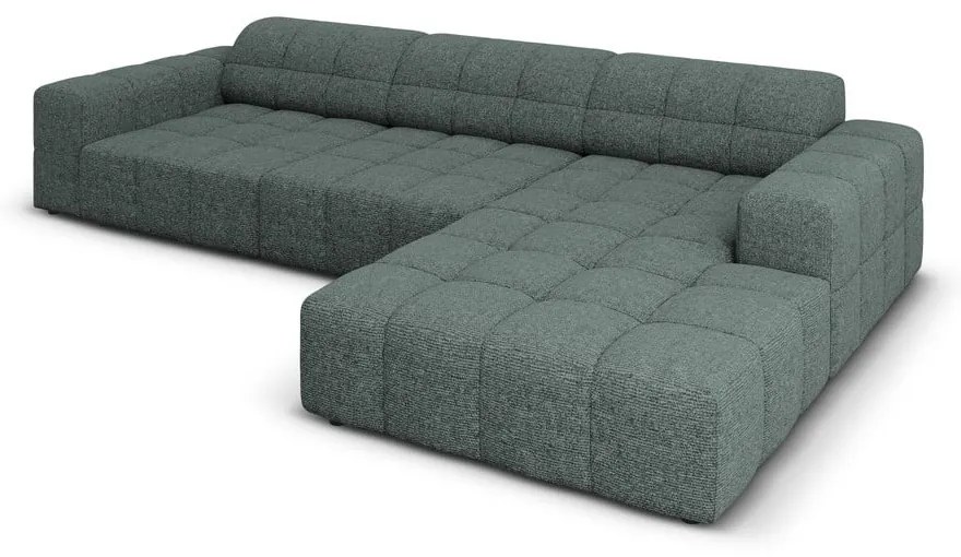 Türkiz sarokkanapé (jobb oldali) Chicago – Cosmopolitan Design