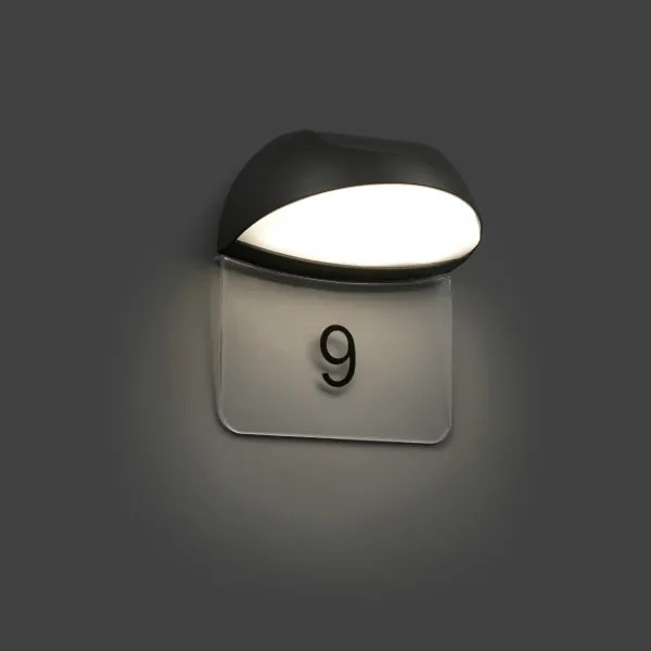 FARO 71197 - LED Fali lámpa NUM 1xLED/7W/230V