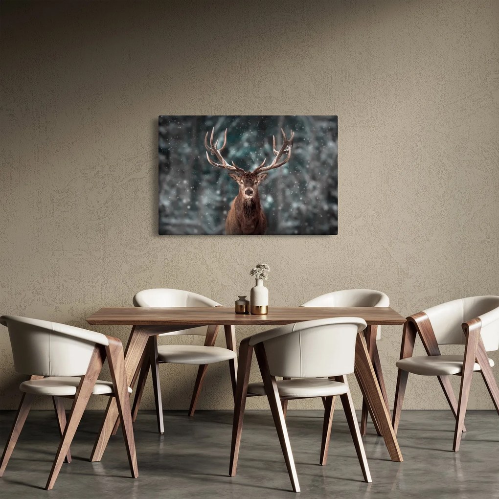 Kép - Egy szarvas fensége (90x60 cm)