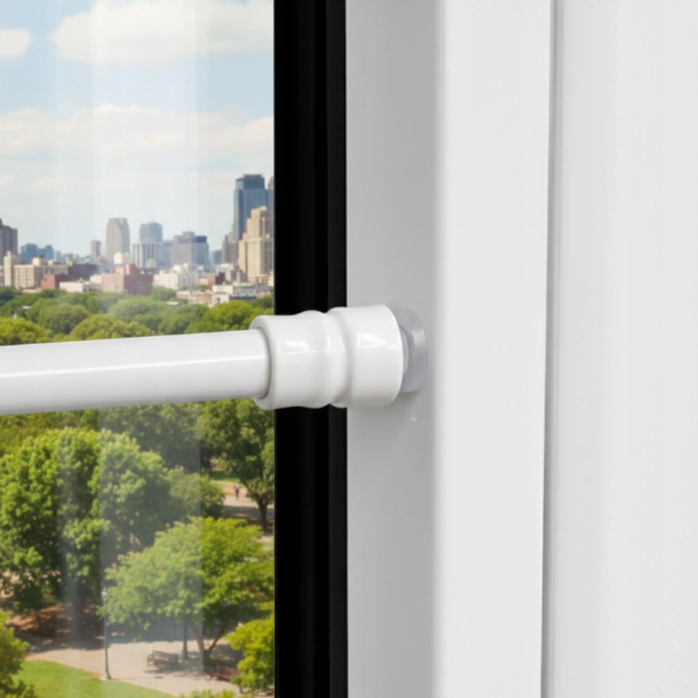 Mini Teleszkópos Függönykarnis Fúrás Nélkül 40-60 CM Flex